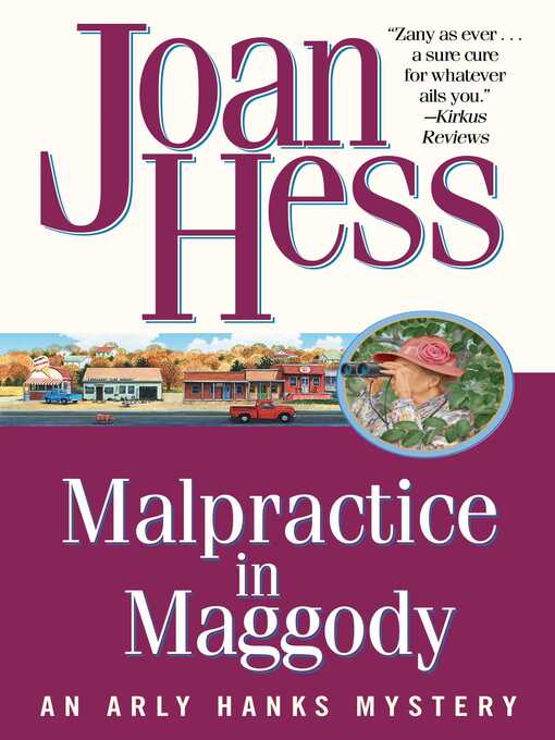 Title details for Malpractice in Maggody by Joan Hess - Wait list